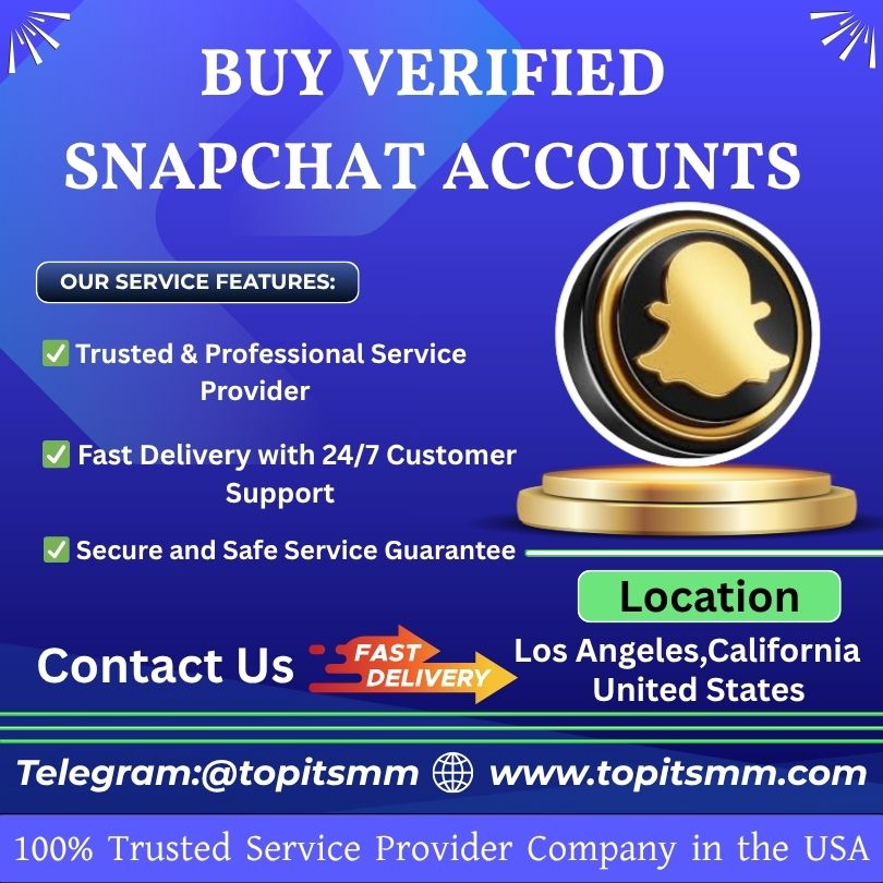 Buy verified Snapchat Accounts