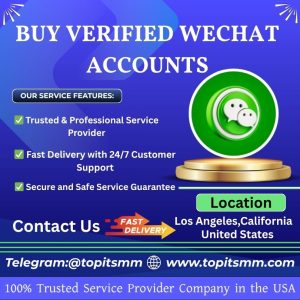 Buy verified WeChat Accounts