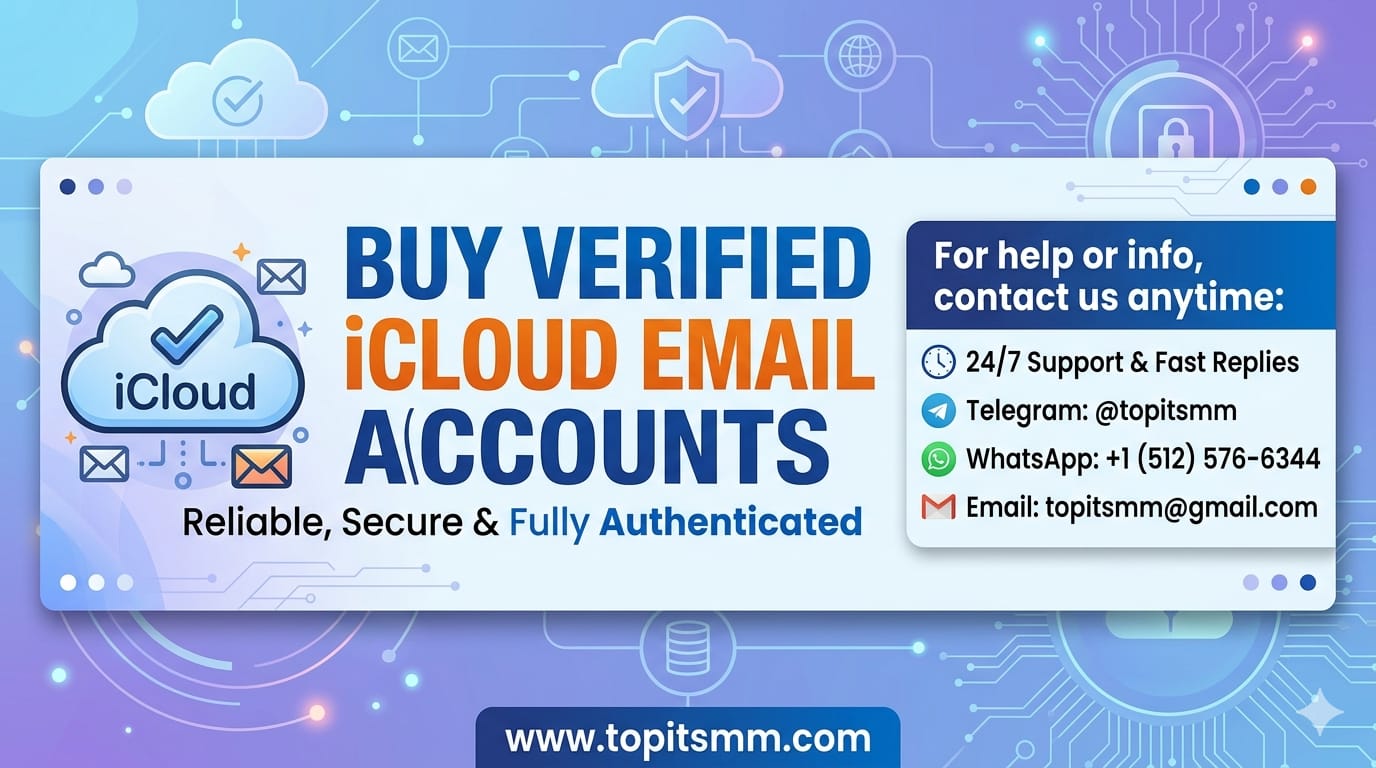 Buy iCloud Email Accounts